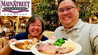 DOWNTOWN LAS VEGAS Main Street Station Dinner Buffet with NO Time Limit!