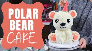 Polar Bear Cake | CHELSWEETS