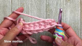 Foundation Half Double Crochet (FHDC)Tutorial