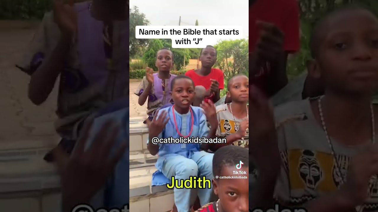Name In The Bible Starts With J