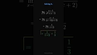 0/0 Isn't Undefined — It's A Question (Limit Visualized)