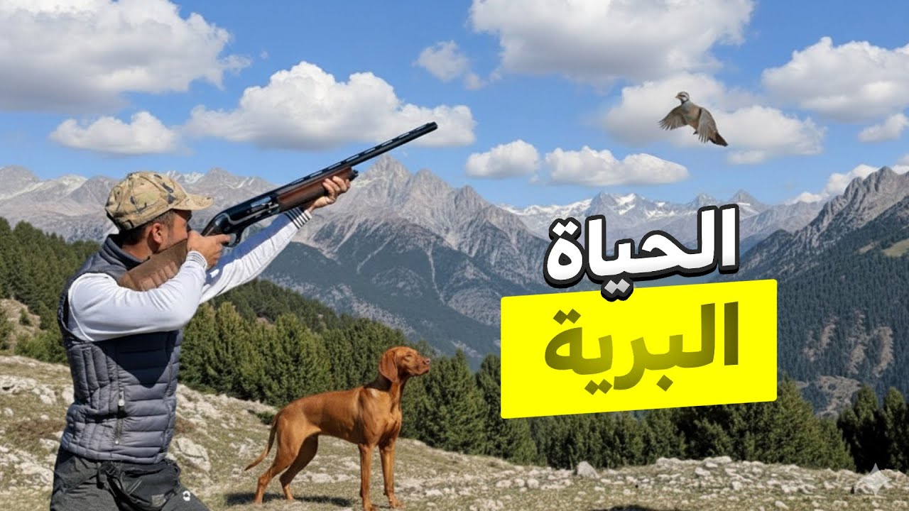 العودة إلى البرية: صيد الحجل البري وسط الجبال يوم كامل من الصيد 