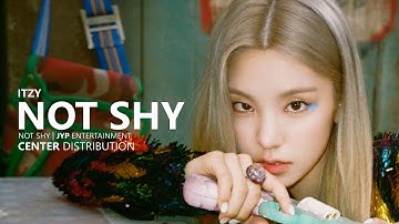 ITZY 있지 - NOT SHY | Center Distribution