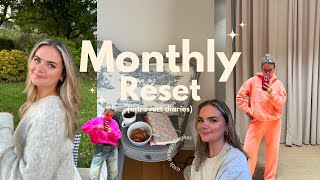 monthly reset routine 💌 getting ready for winter, lists &amp; more 🌙 introvert diaries !!