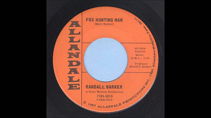 Randall Barker - Fox Hunting Man - Rockabilly 45