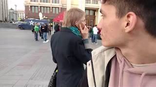 06 14 18 Lady Ranting on Phone Right Next to Quincy