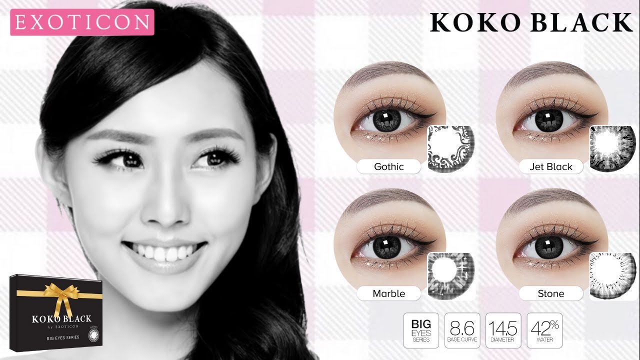SOFTLENS EXOTICON - KOKO BLACK