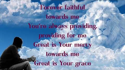 Donnie McClurkin - Great Is Your Mercy (Lyrics)