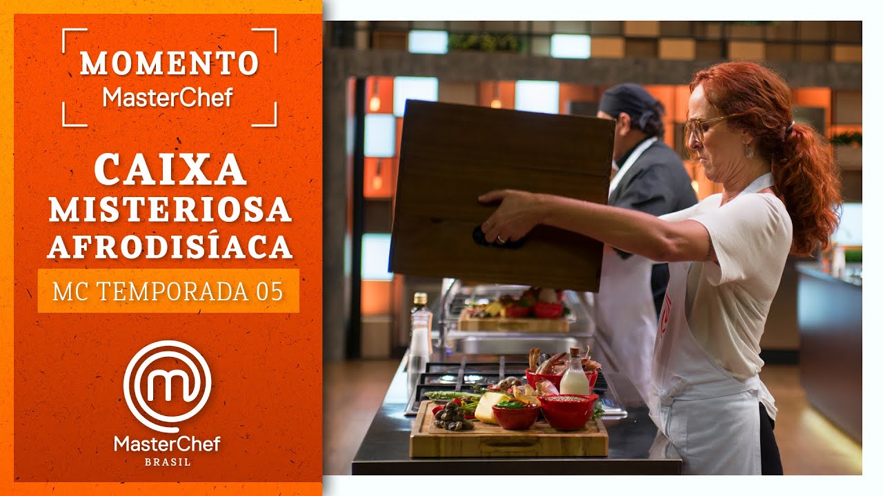 MOMENTO MASTERCHEF com CAIXA MISTERIOSA AFRODISÍACA | MasterChef Brasil