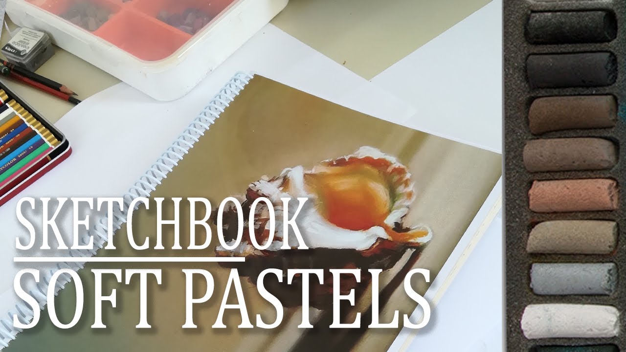 Sketchbook for soft pastels DIY YouTube