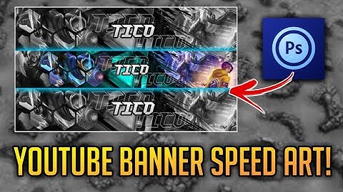 OFFICIAL TICO YOUTUBE BANNER SPEED ART