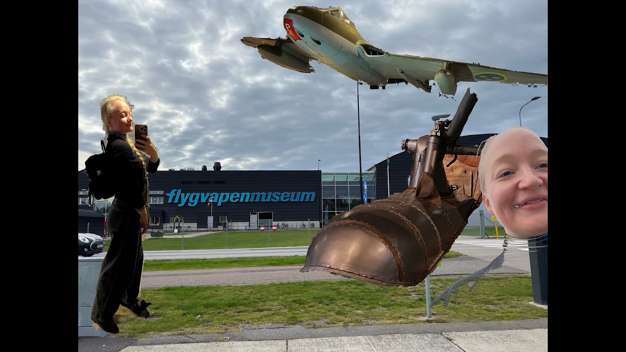 The Airplanes were so Amazing | Swedish Air Force Museum 