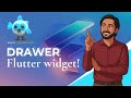 Flutter Drawer Widget Tutorial | Build Side Navigation Menu with Profile Header