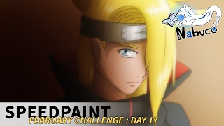 【SpeedPaint - FEBRUARY CHALLENGE 】 Deidara - Naruto