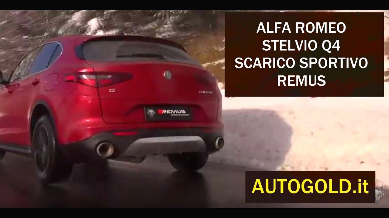 scarico alfa romeo stelvio