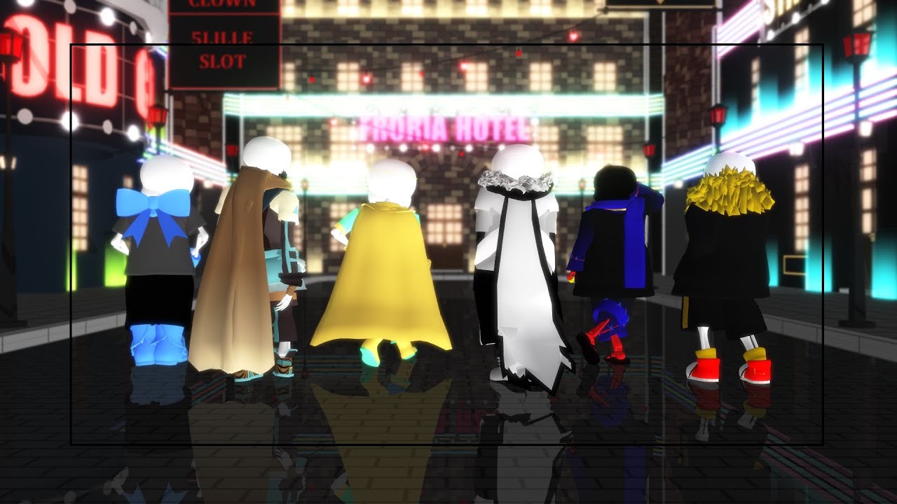 [Undertale AU] エンヴィキャットウォーク [MMD]