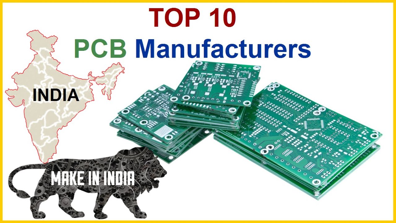 top 10 pcb manufacturers in india