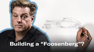 'The Foosenberg?' Redesigning a periodcorrect Duesenberg | Chip Foose Draws a Car  Ep. 8