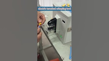 Pre-insulated ring connector electric crimper - Yuanhan