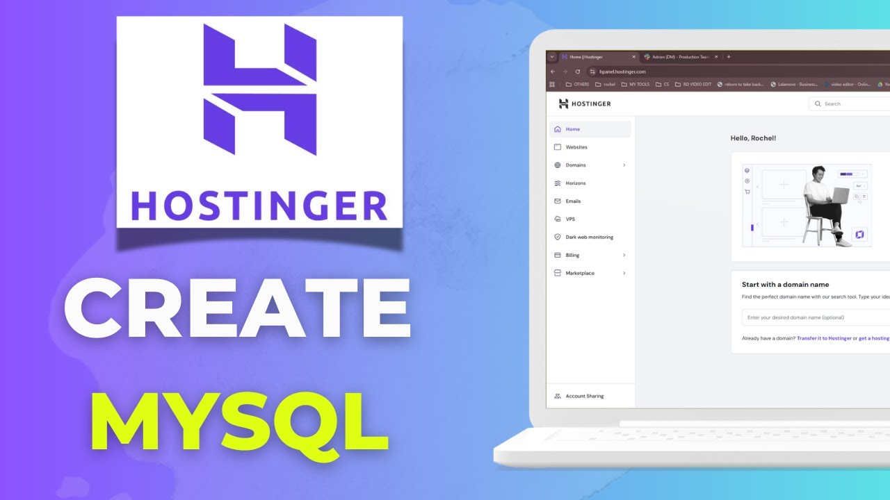 How To Create MYSQL Database In Hostinger - YouTube