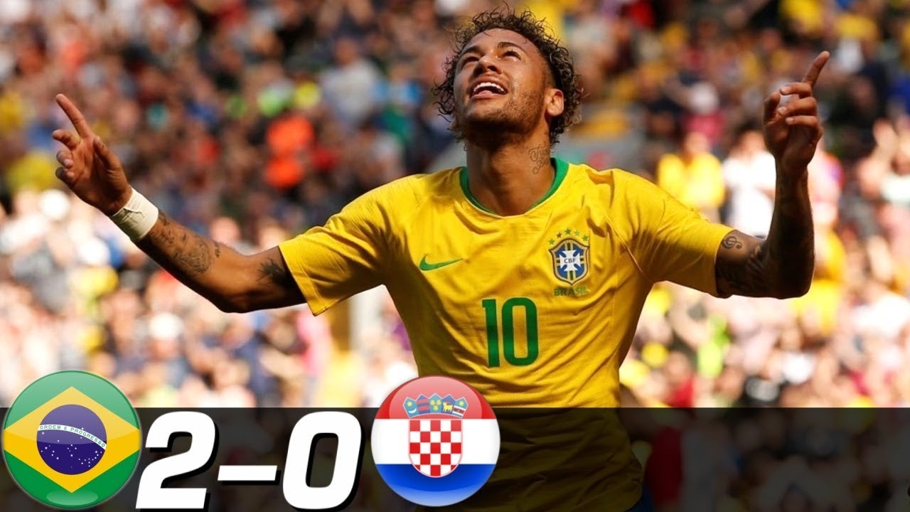 Neymar's return, goal caps easy Brazil win vs. Croatia in World Cup warm-up