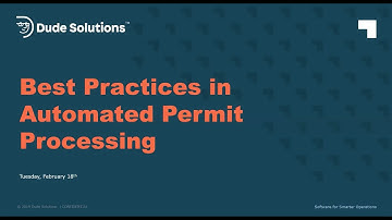 Best Practices in Automated Permit Processing Webinar