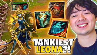 I Found One Of The BEST POSSIBLE Artifacts For This 3 Star Leona... She Tanked INFINITE! screenshot 3