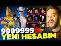 Yen 999999 deernde hesabim tm nadrler lk defa tek hesapta no 1 hesap pubg mobile