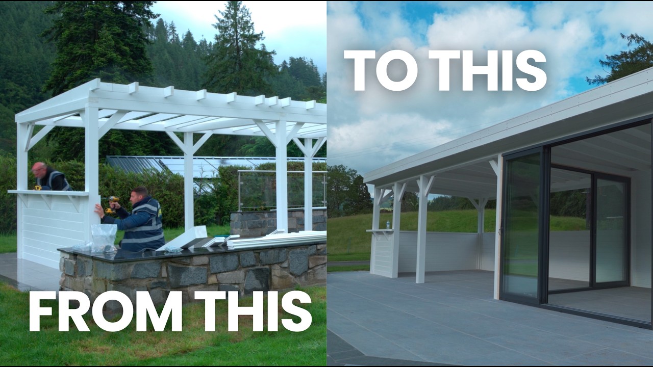 Build the Lenna 716 Connect Garden Room with us I Palmako x Elfyn Evans
