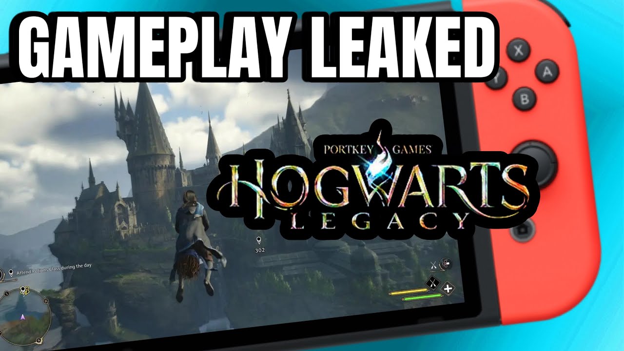 Footage of Hogwarts Legacy on Nintendo Switch Shocks With