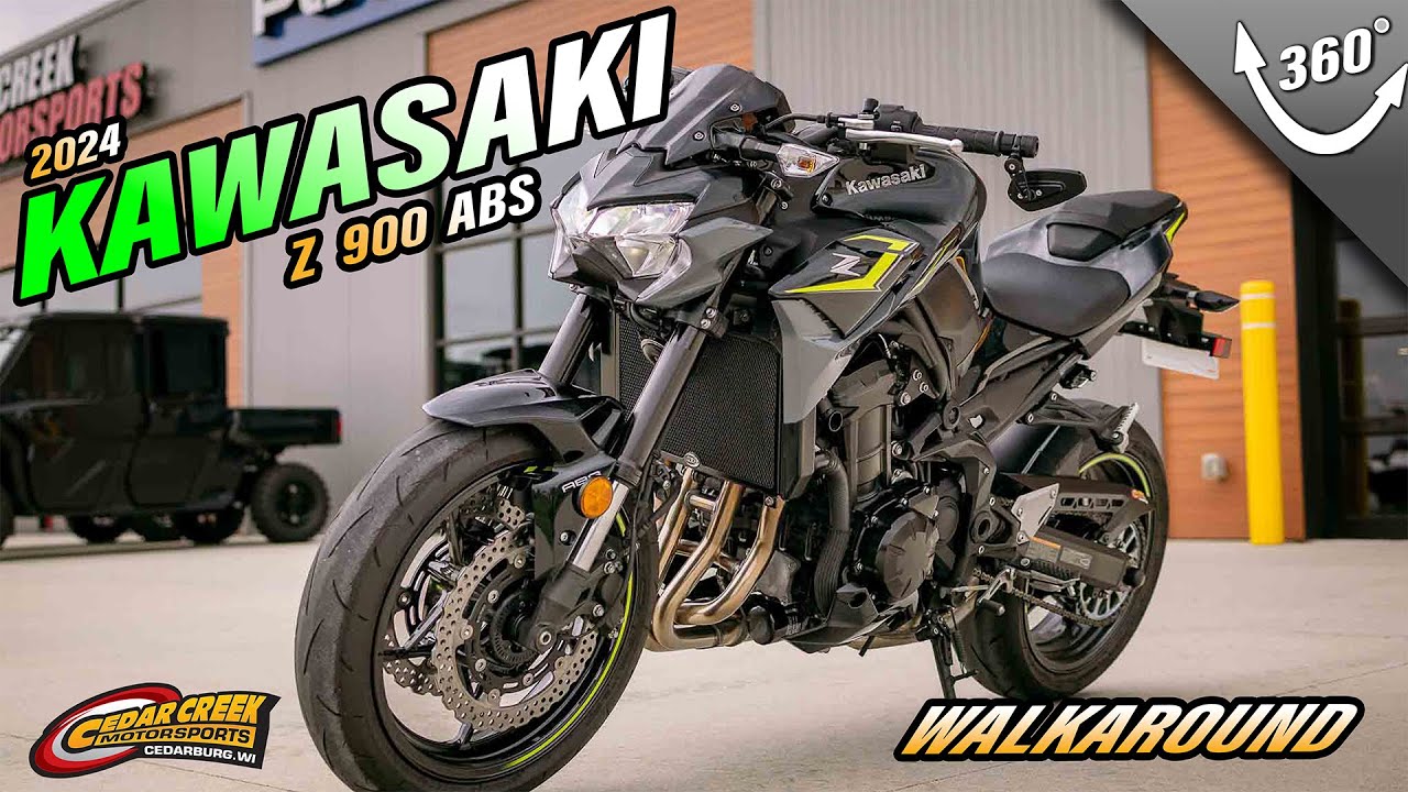 Walkaround | 2024 Kawasaki Z900 ABS Metallic Spark Black/Metallic