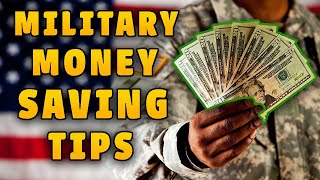 Military Money Saving Tips | 5 Tips on how to save money in the Military