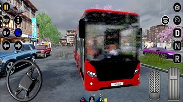 Scania ELECTRIC BUS in Shanghai - Bus Simulator 2023 - Bus Gameplay