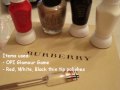 entry to lololicious69's Designer Nail Art Contest - burberry tip nail