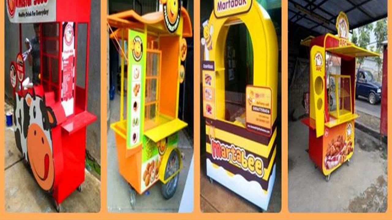 WA: 0822-1425-0985 Produsen Gerobak Jualan Usaha Makanan Minuman Depok