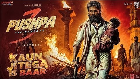 Pushpa 3: The Rampage - Official Trailer || Allu Arjun || Rashmika M || Vijay Devarakonda ||
