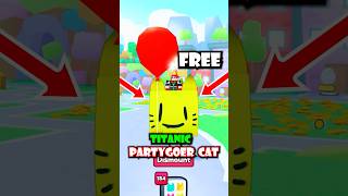 Free Titanic Partygoer Cat in Pet Simulator 99