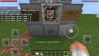 Vending Machine - Tutorial Command Block