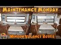 RV Life - Tackling our Tacky RV Window Valances - Maintenance Monday