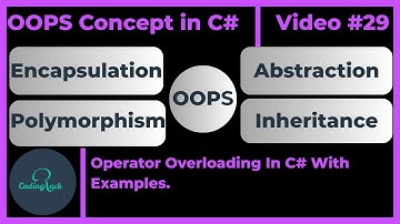 OOPS Concept C# In Hindi | Polymorphism | Operator Overloading In C#.