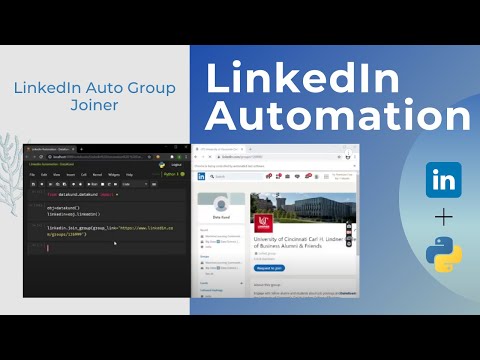 LinkedIn Auto Group Joiner | LinkedIn Automation - Python,DataKund