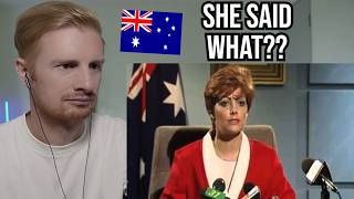 Reaction To Full Frontal - Pauline Hanson Press Conference (Australian Comedy)