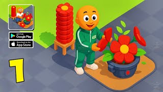Flower Factory Tycoon - Gameplay Walkthrough Part 1 - Relaxing Idle Tycoon Game! (iOS, Android) screenshot 5