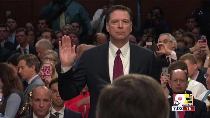 Former FBI Director James Comey testifies