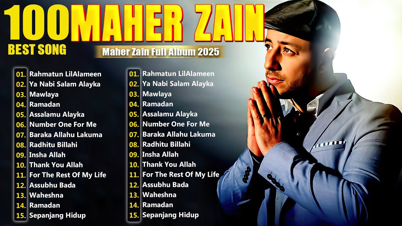 Maher Zain Full Album 2025  🎶 Kumpulan Lagu Islami Menyentuh Hati 2025 🎶