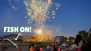 Watching Fireworks and Catching Fish (DIY Hooksetter Fishing)
