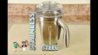 ALL New Vitamix 48oz Stainless Steel WET Container Review!