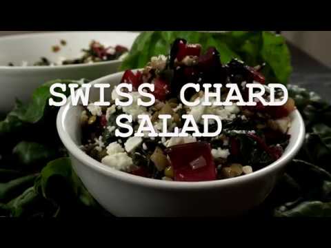 Swiss Chard and Lentil Salad with Feta