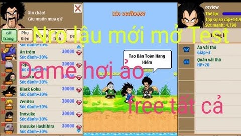 Nro lậu - mới vừa mở test hôm nay server free tất cả nhập code mua cả server là có thật