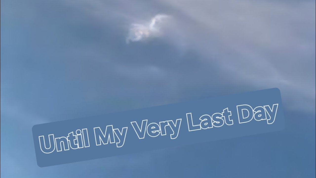 Until My Very Last Day...XSPINZ🎶 